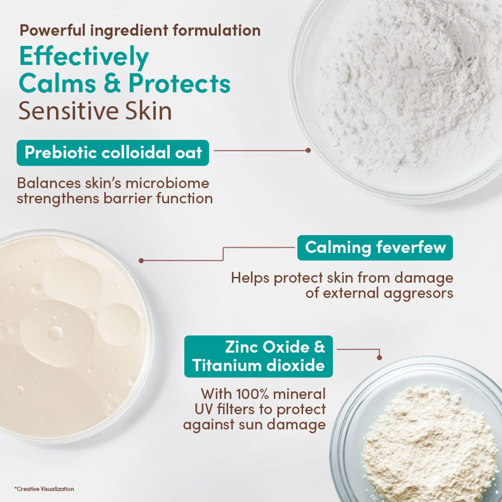 Calm + Restore Tinted Moisturizer Sunscreen SPF30 Dry Sensitive Skin Dermat Recommended