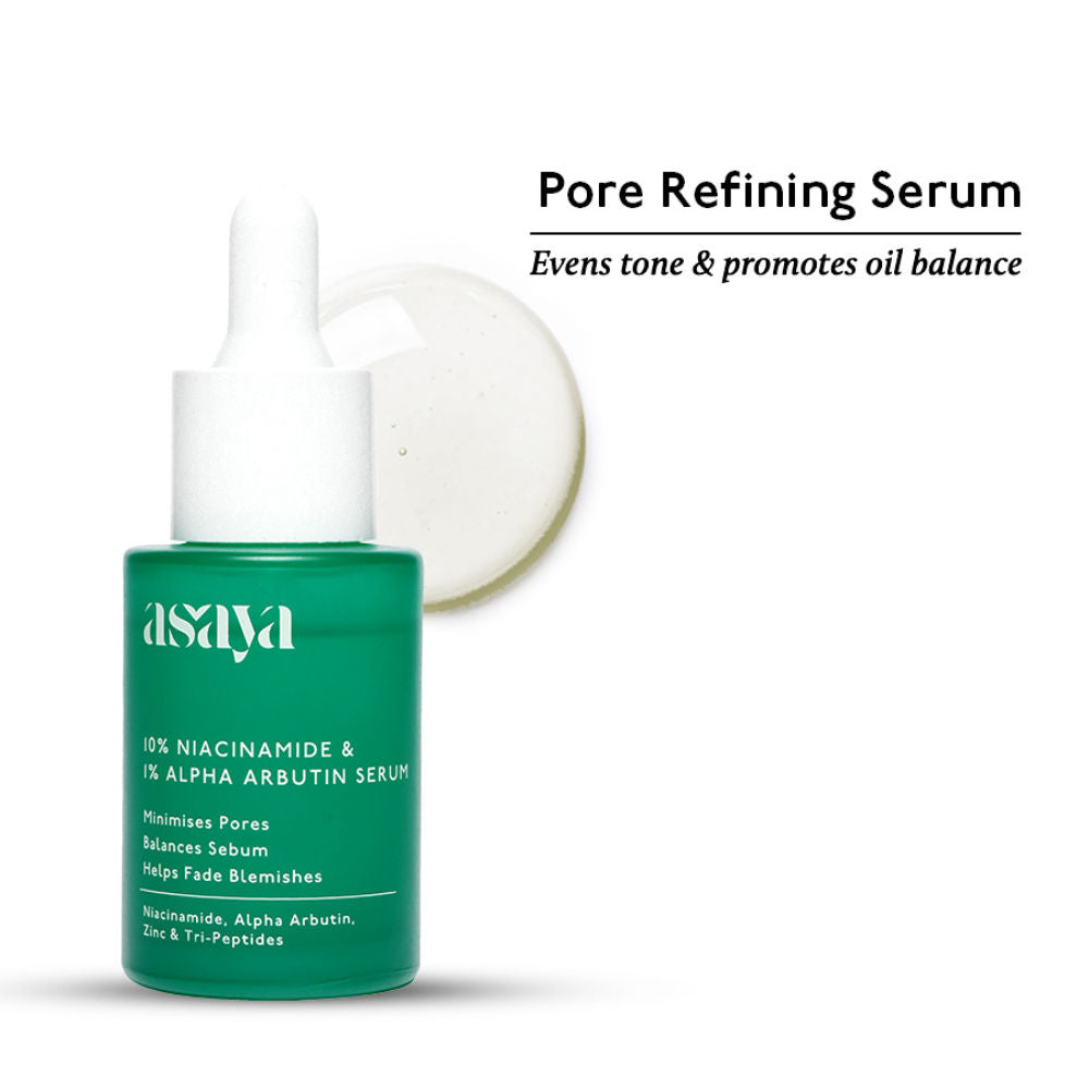 10% Niacinamide Face Serum with Alpha Arbutin & Zinc PCA for Acne Marks Dark Spots & Even Tone