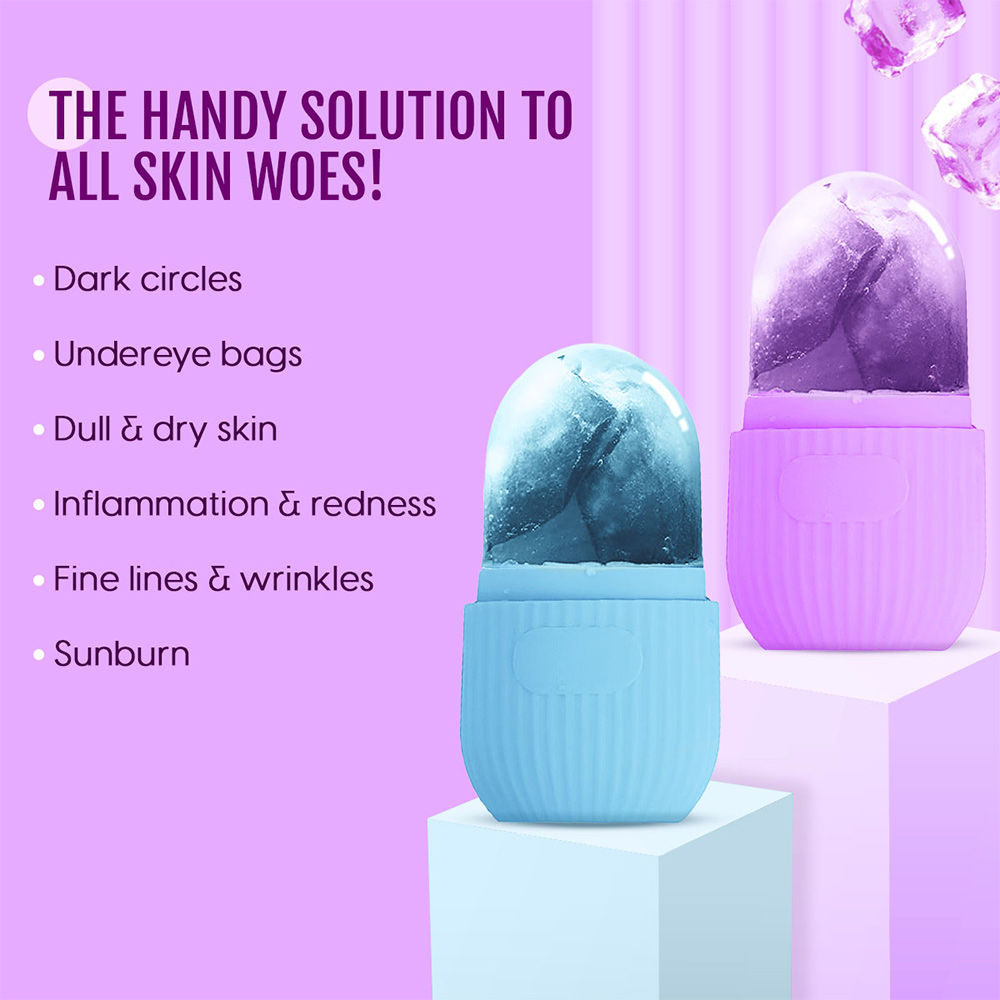 Facial Ice Roller Silicone Ice Mold Face Massager