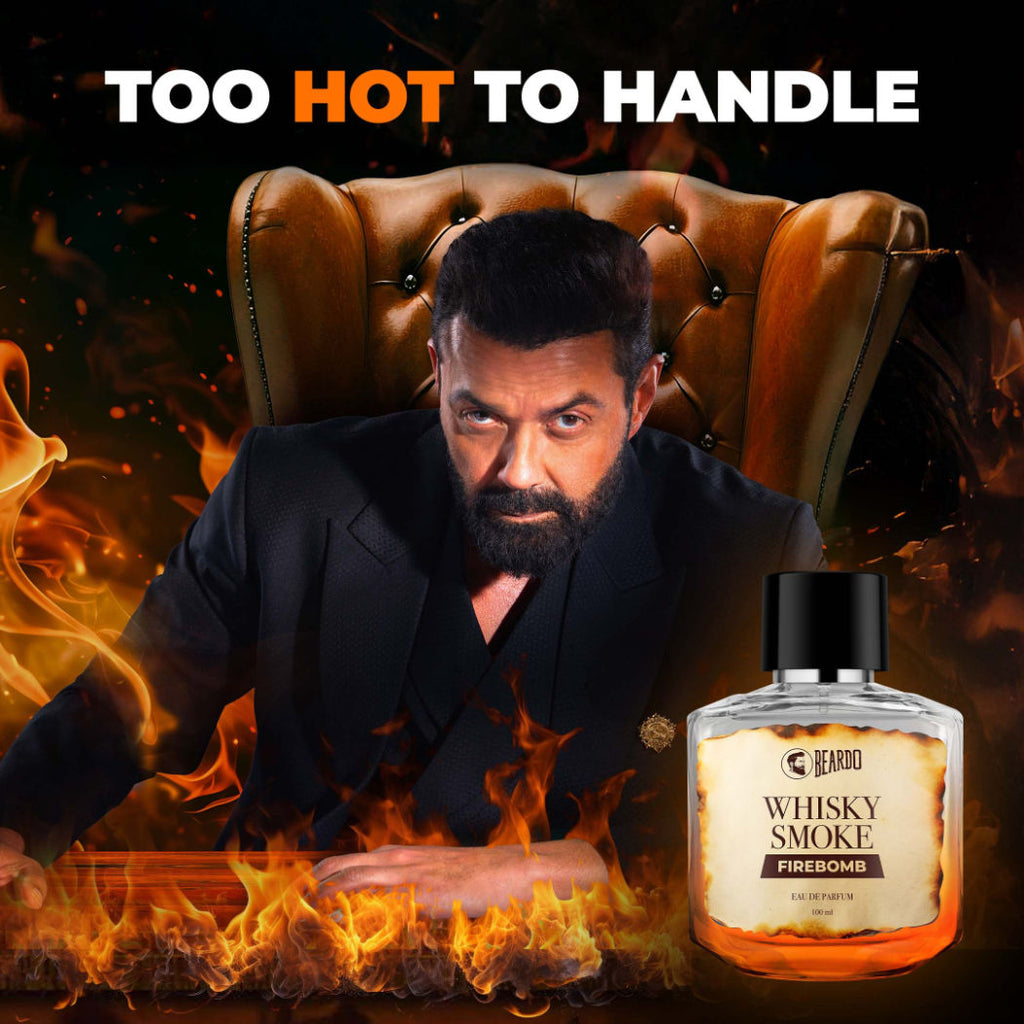 Whisky Smoke Firebomb Strong & Long Lasting Eau De Parfum