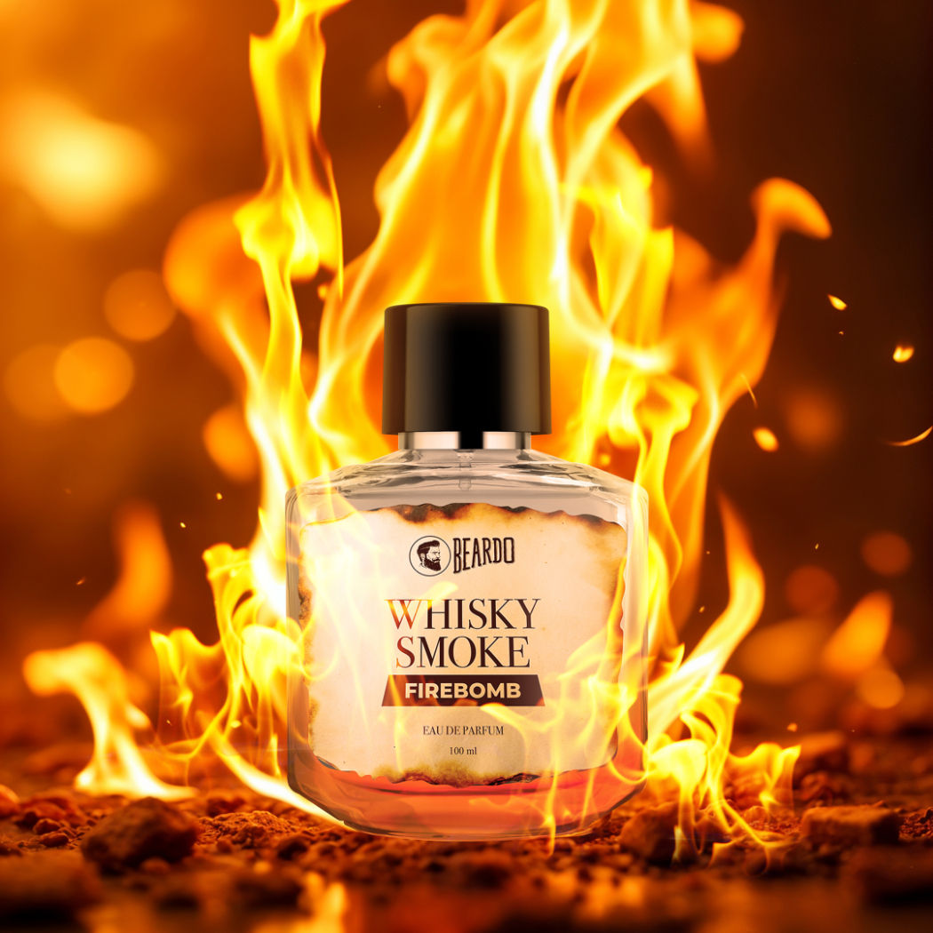 Whisky Smoke Firebomb Strong & Long Lasting Eau De Parfum