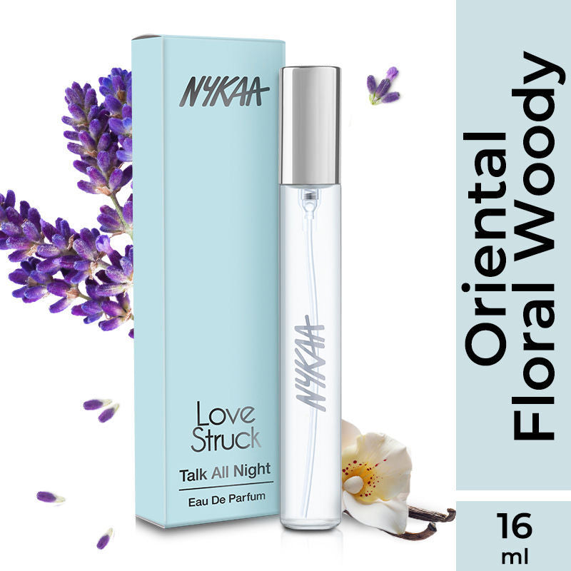 Nykaa Love Struck First Date Spicy Mini Travel Size Perfume With Orange Blossom & Musk For Women - Talk All Night