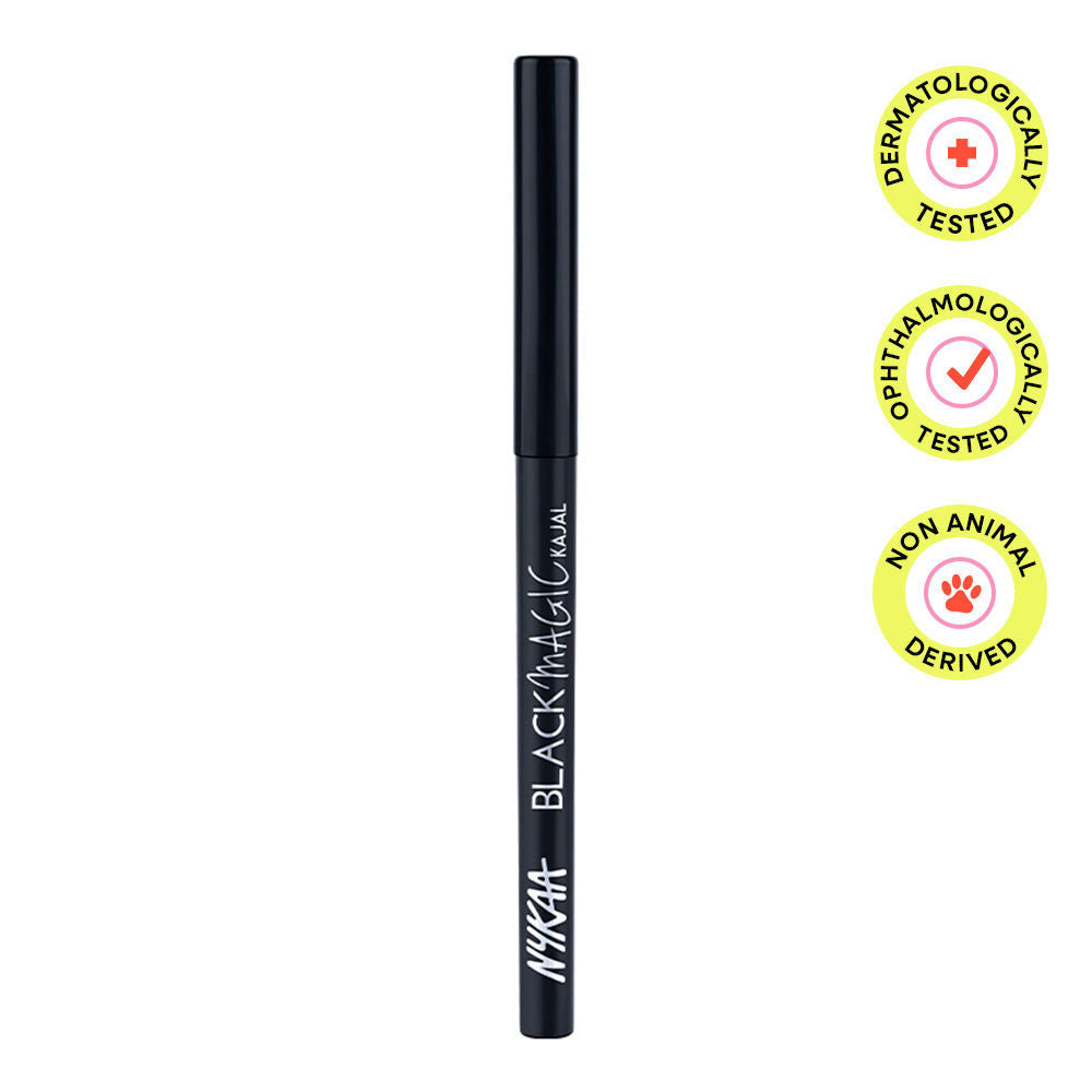 Nykaa Smudgeproof Kajal Eyeliner Pencil - Lasts Upto 24 Hours