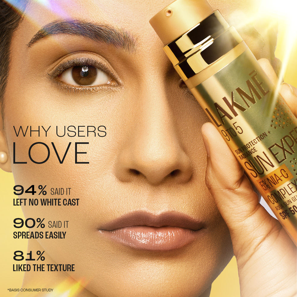 5% Niacinamide & Vit C Water-Light Sunscreen Gel SPF 50 Pa++++For Oily Skin