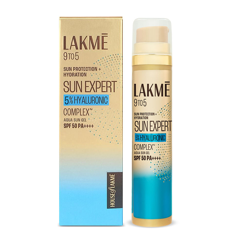 5% Hyaluronic Water-Light Sunscreen Gel SPF 50 Pa++++ For Oily Skin, Plump & Hydrated Skin