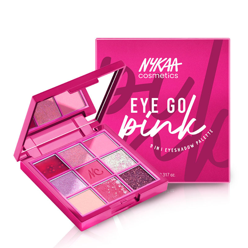 Nykaa 9 in 1 Highly Blendable Multi Texture Eyeshadow Palette