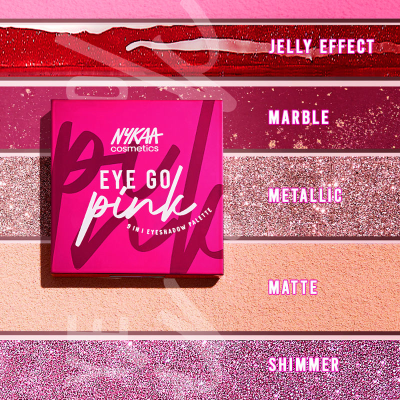 Nykaa 9 in 1 Highly Blendable Multi Texture Eyeshadow Palette