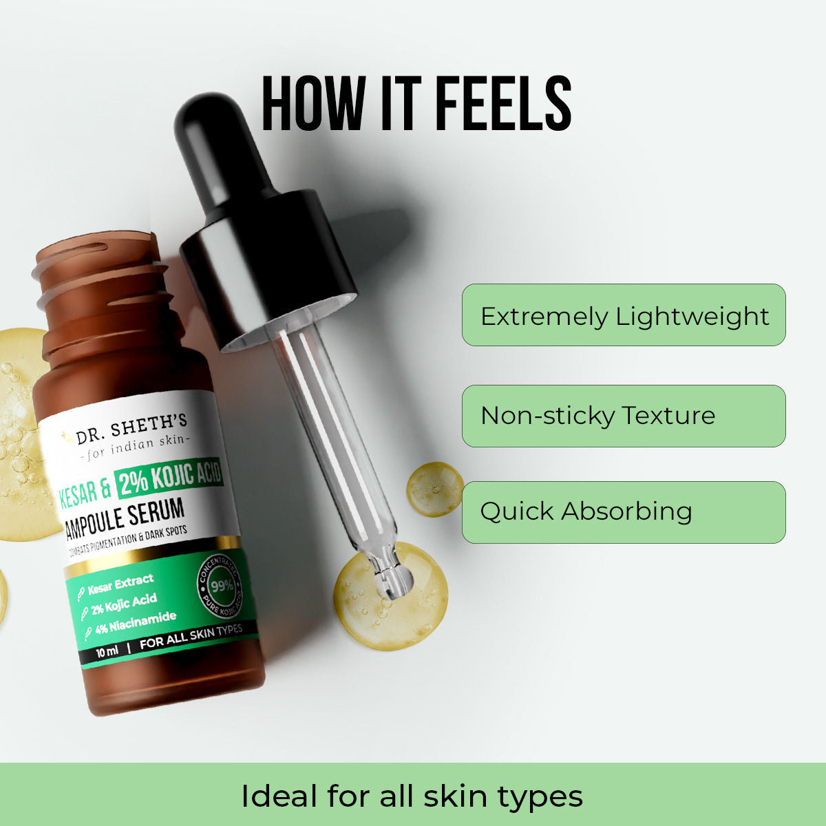 Kesar & 2% Kojic Acid Ampoule Serum