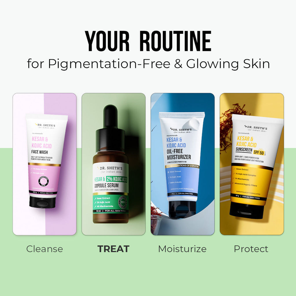 Kesar & 2% Kojic Acid Ampoule Serum