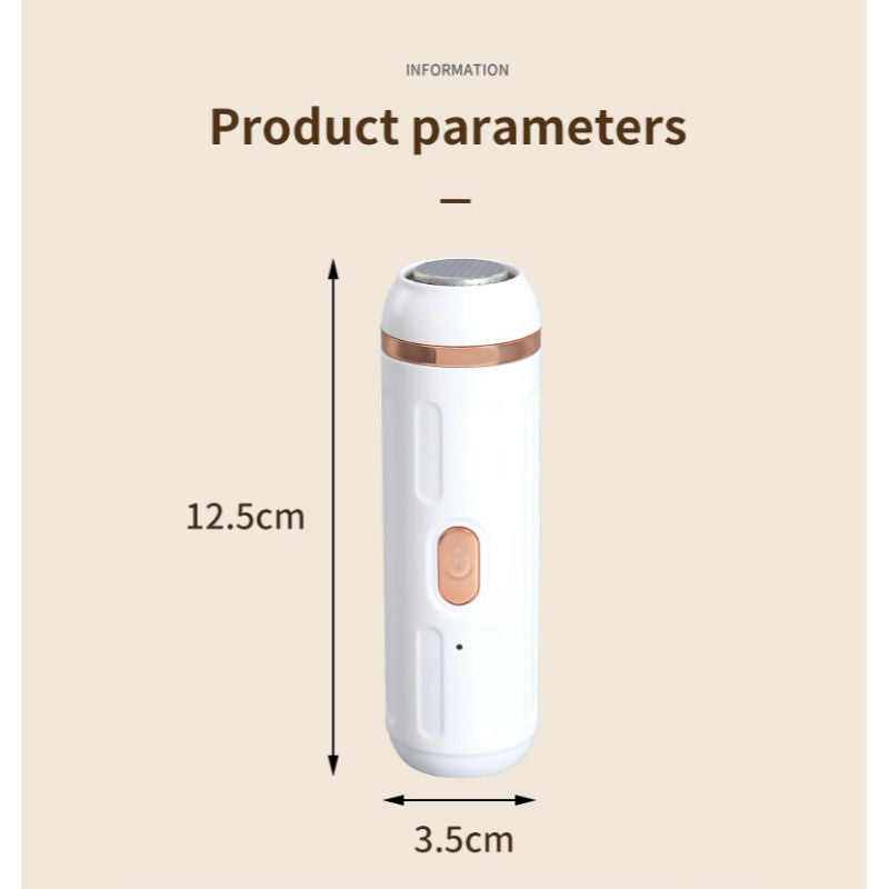 Wireless Rechargeable Portable Foot Grinder Device