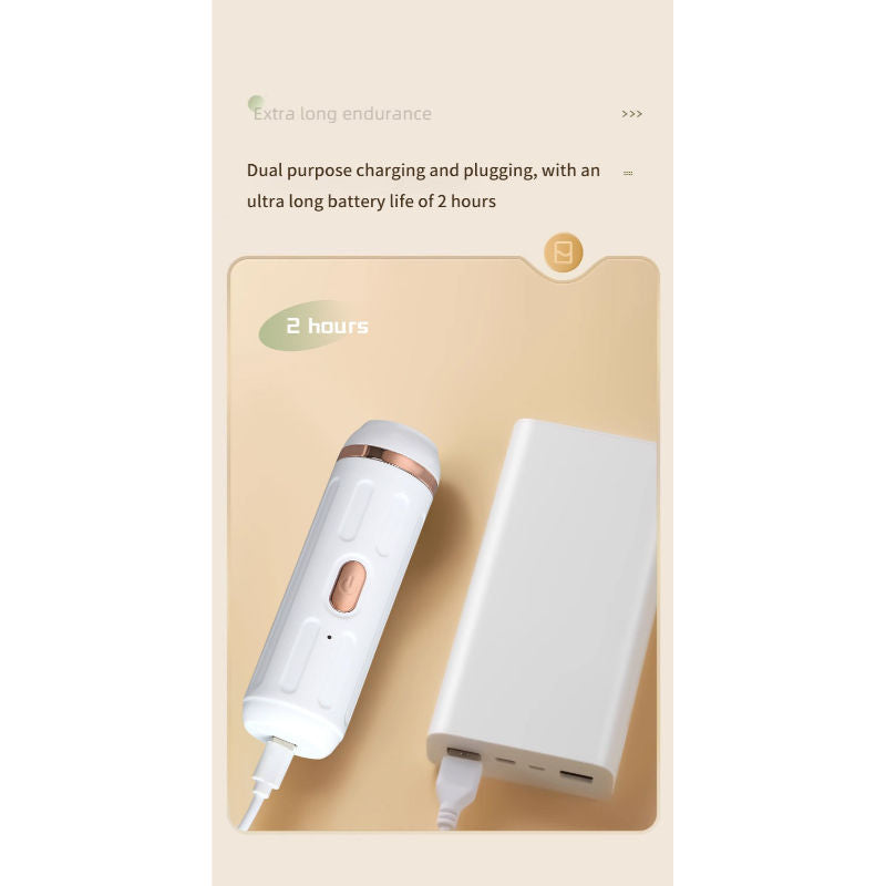 Wireless Rechargeable Portable Foot Grinder Device