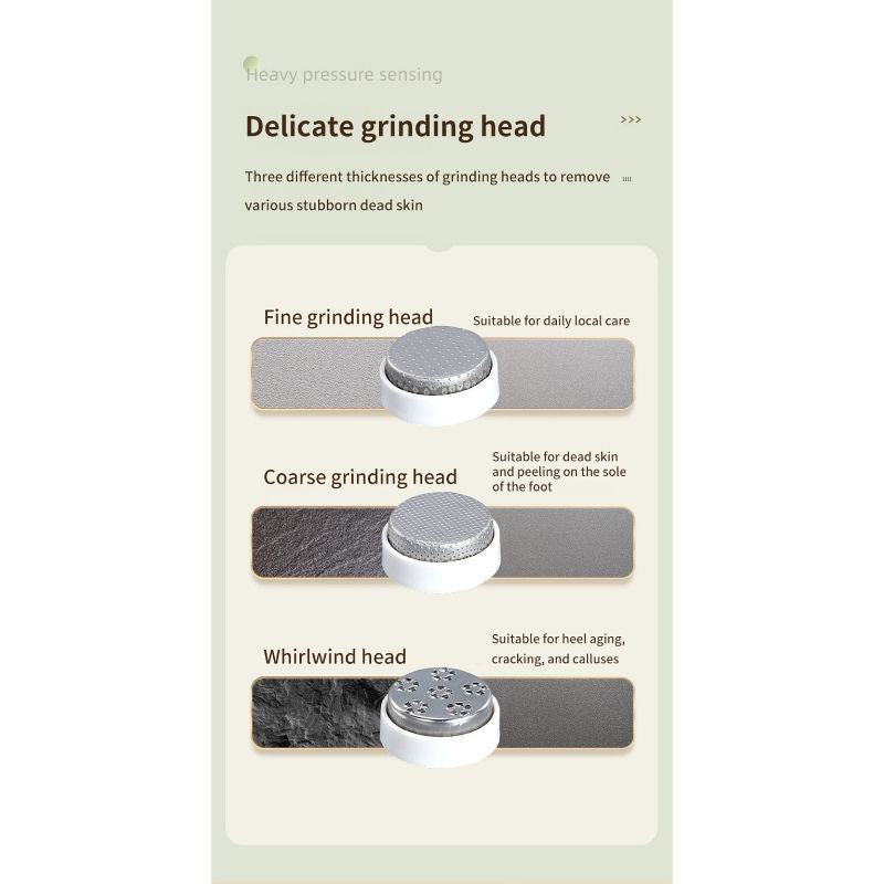 Wireless Rechargeable Portable Foot Grinder Device