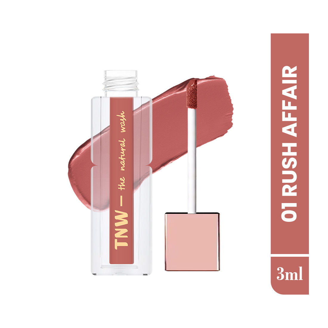 Comfy Matte Liquid Lipstick - 01 Rush Affair