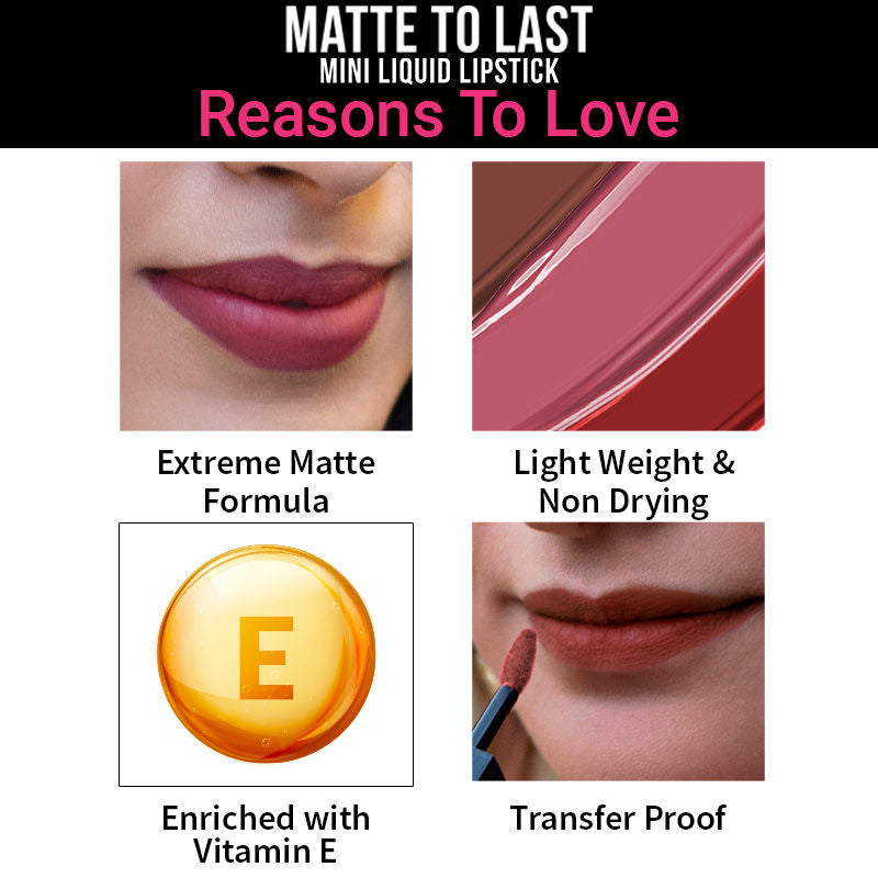 Matte To Last! Mini Liquid Lipstick