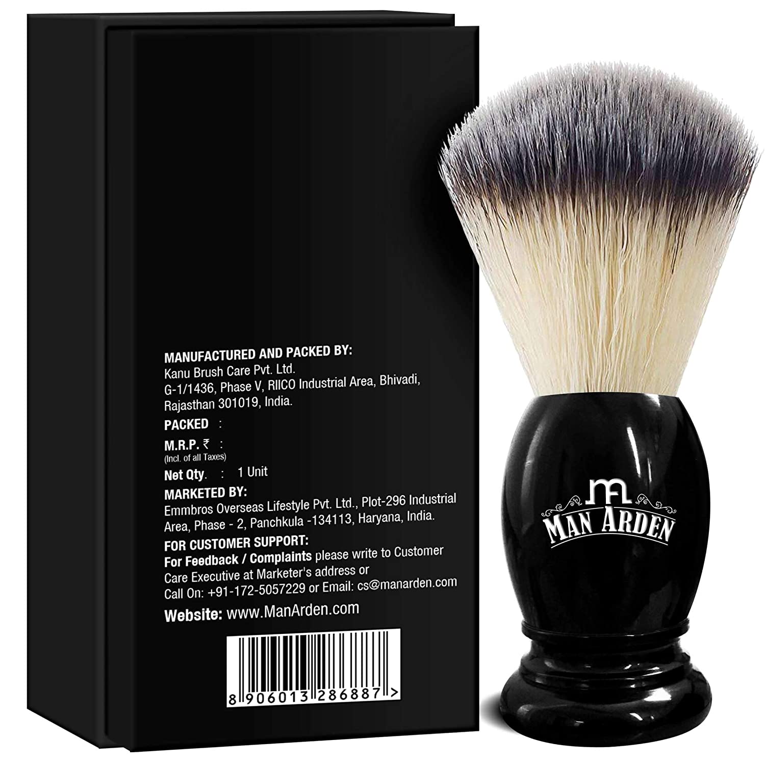 Premium Shaving Brush With Extra Soft Bristles
