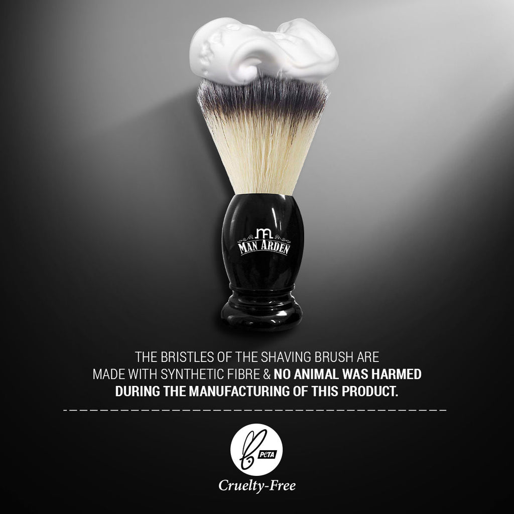 Premium Shaving Brush With Extra Soft Bristles