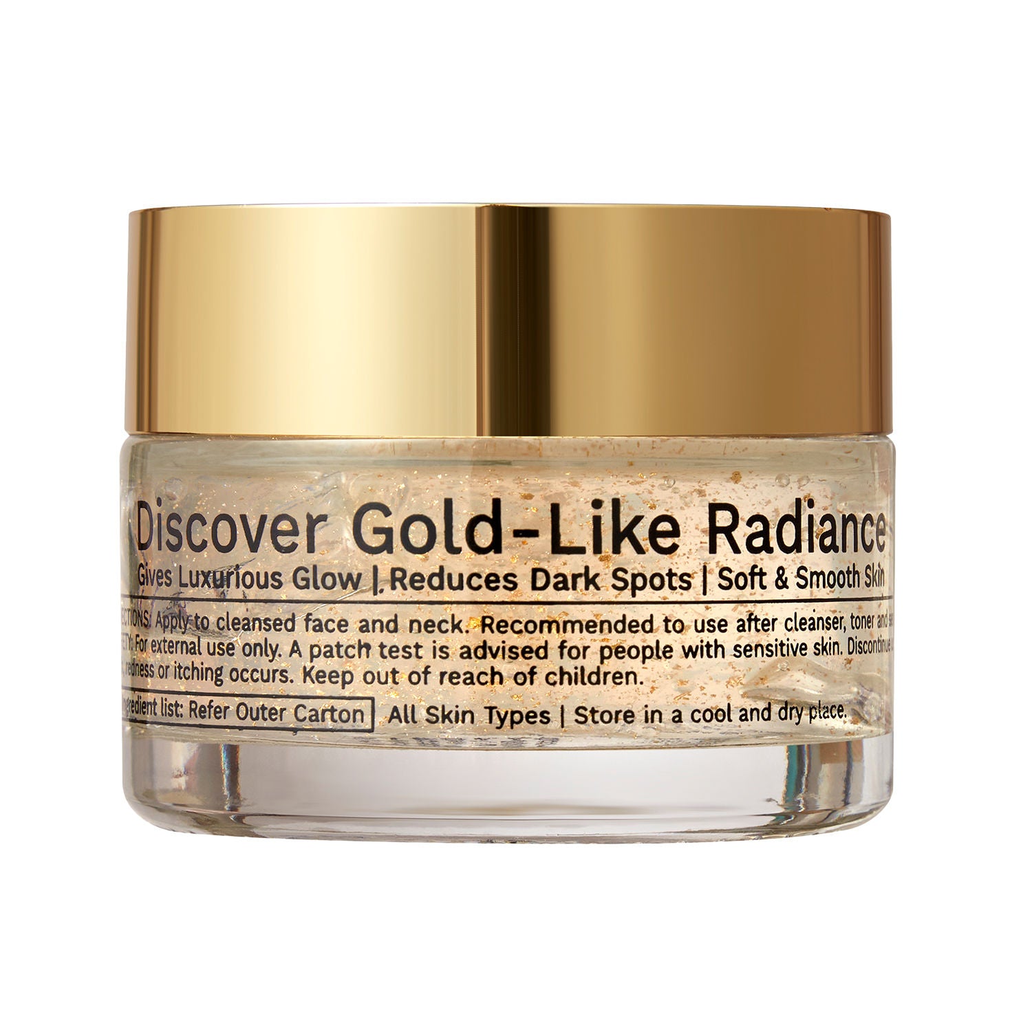 24k Gold Gel Moisturizer With Hyaluronic Acid & Alpha Arbutin