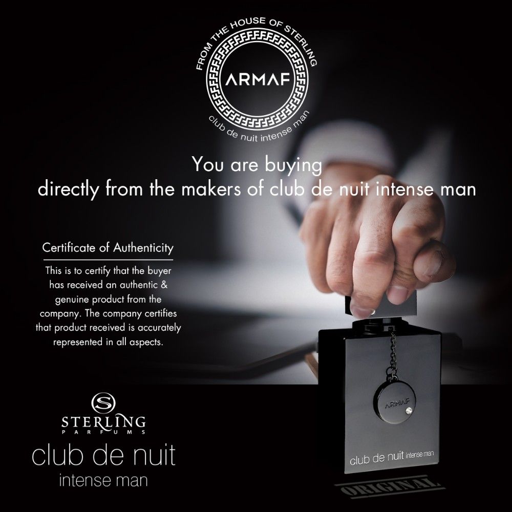 Club De Nuit Intense Eau De Toilette For Men