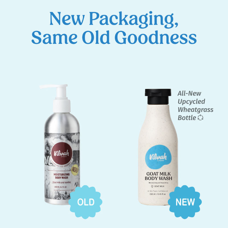 Goat Milk Body Wash For Deep Cleansing, Pore Care & Skin Nourishment