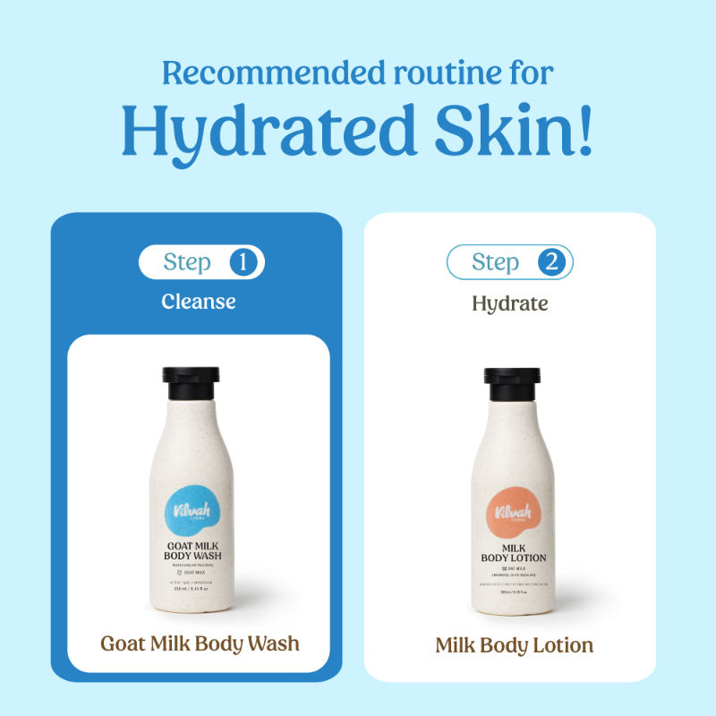 Goat Milk Body Wash For Deep Cleansing, Pore Care & Skin Nourishment