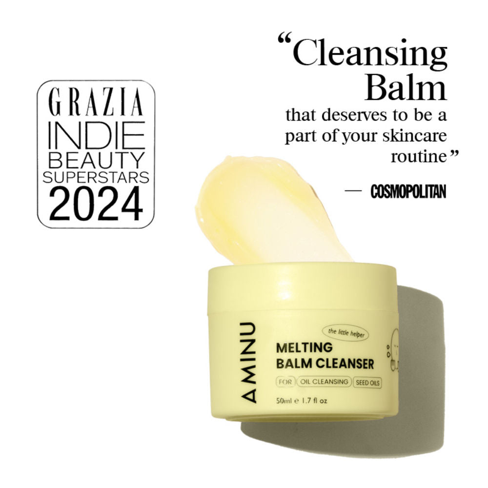 Melting Balm Cleanser - Oil-based Cleanser & Makeup Remover that does not sting the eye