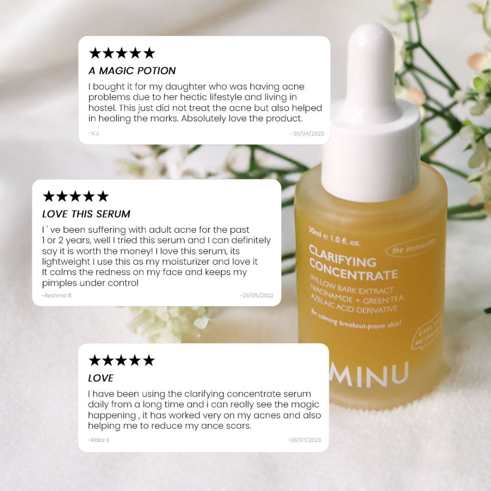 Clarifying Concentrate – Unclogs Pores, Controls Oil, Reduces Breakouts, Fades Acne Spots