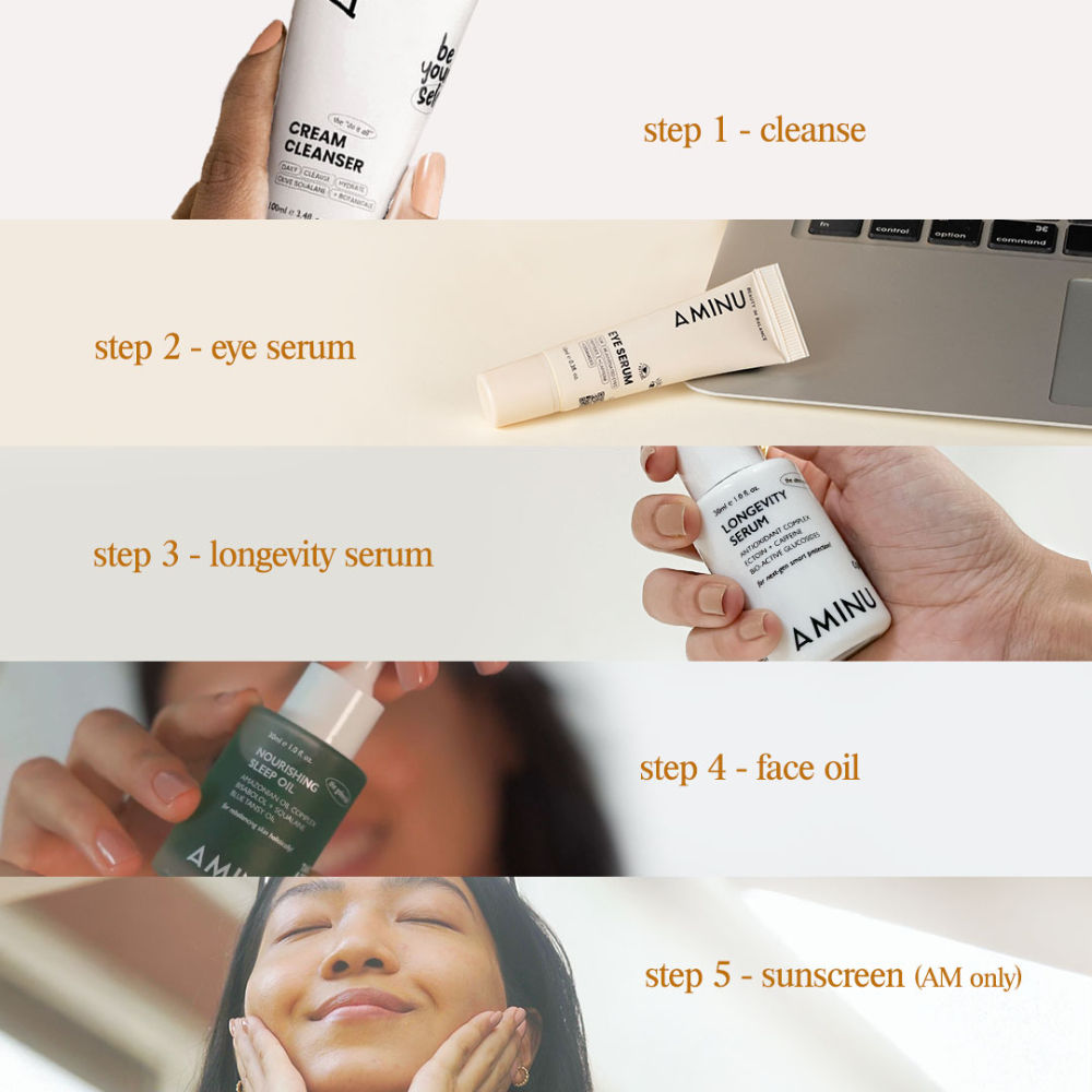 Longevity Serum – Calms Redness, Strengthens Barrier, Prevents Premature Aging – HA + Caffeine