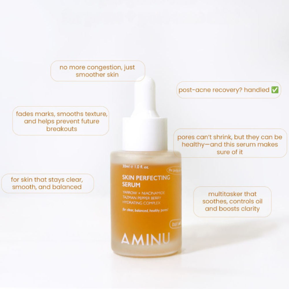 Skin Perfecting Serum – Post-Acne Care for Pore Care, Soothing Acne-Prone Skin, & Fading Dark Spots