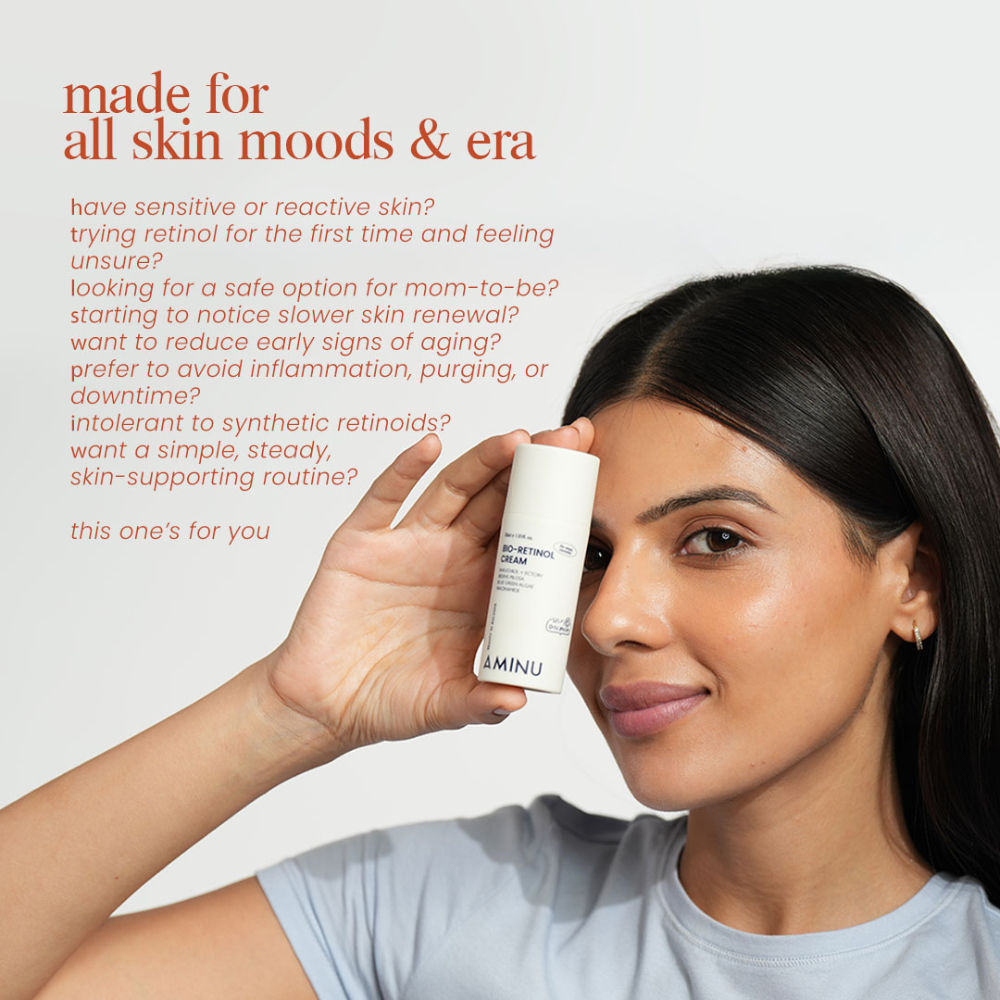 BioRetinol Cream-Bakuchiol + Niacinamide + Ectoin to renew skin,strengthen barrier,fight aging