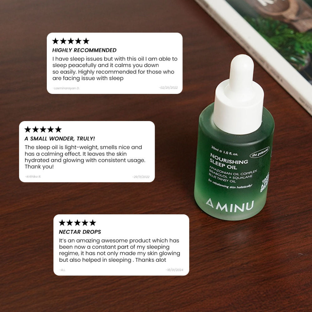 Nourishing Sleep Oil Overnight Repair for Redness, Breakouts, Sensitivity & Irritation
