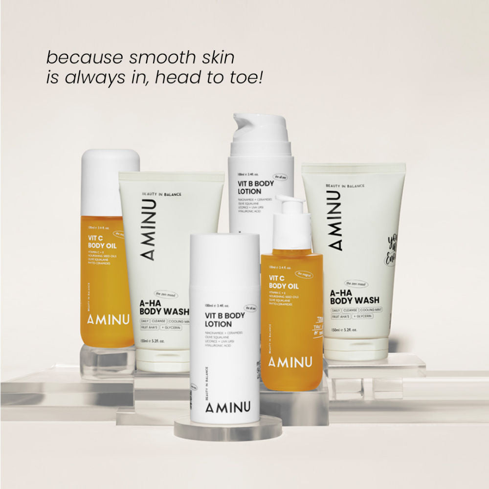 Vit C Body Oil for Brightening, Dryness, Uneven Tone & Texture, Dullness – Non-greasy, Nourishing