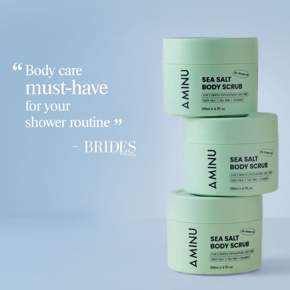 Sea Salt Body Scrub for Dryness, Dull Skin, Ingrown Hair, Strawberry Legs (Keratosis Pilaris) & Tan