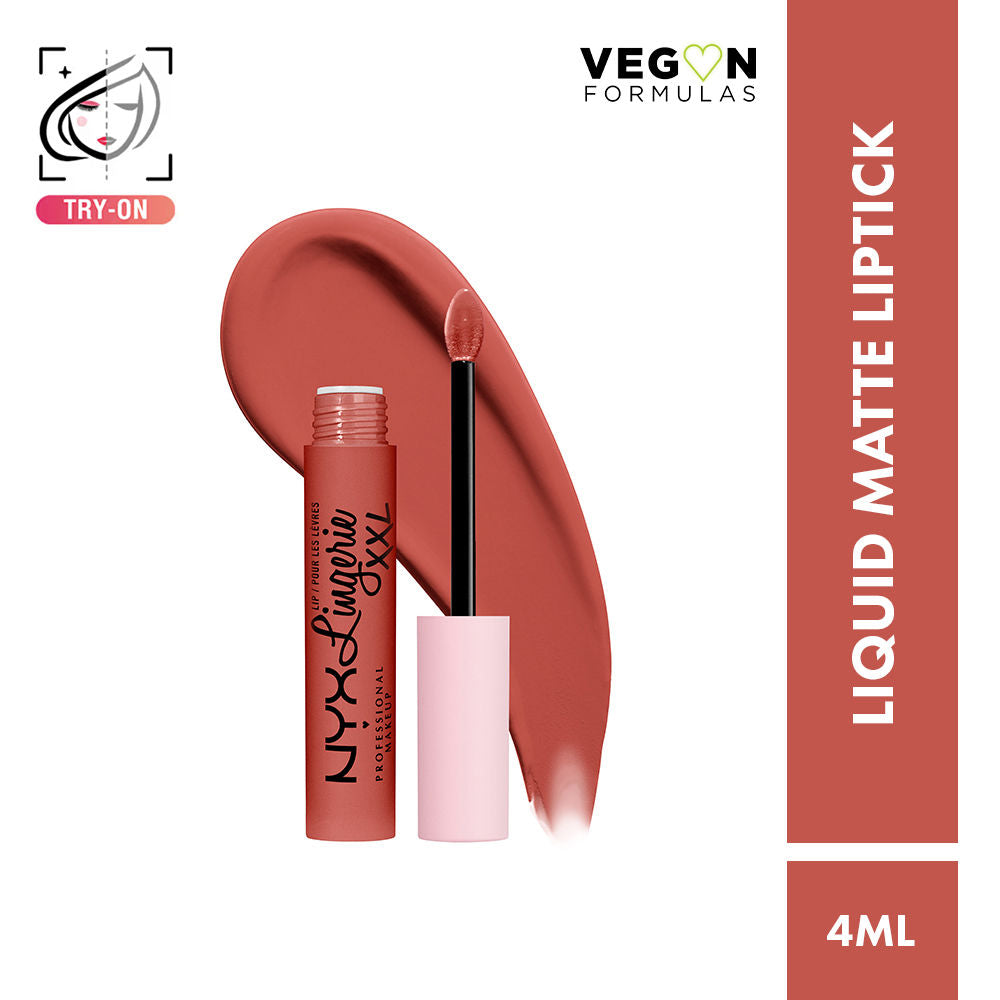 Lip Lingerie Xxl Matte Liquid Lipstick - Turn On - Peach Flirt