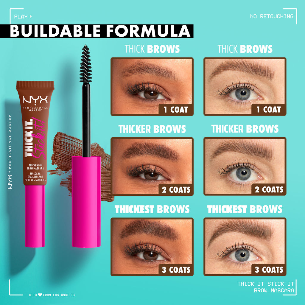Thick It Stick It Brow Mascara - Brunette