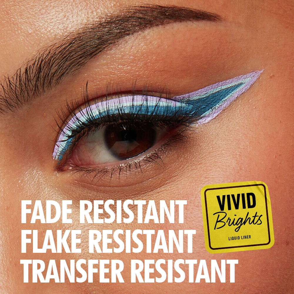 Vivid Bright Liquid Eyeliner - Ghosted Green