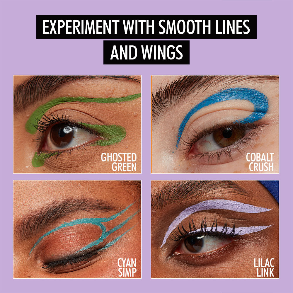 Vivid Bright Liquid Eyeliner - Ghosted Green
