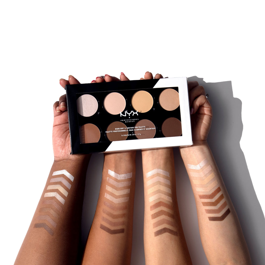 Highlight & Contour Pro Palette Matte Finish (HCPP01)