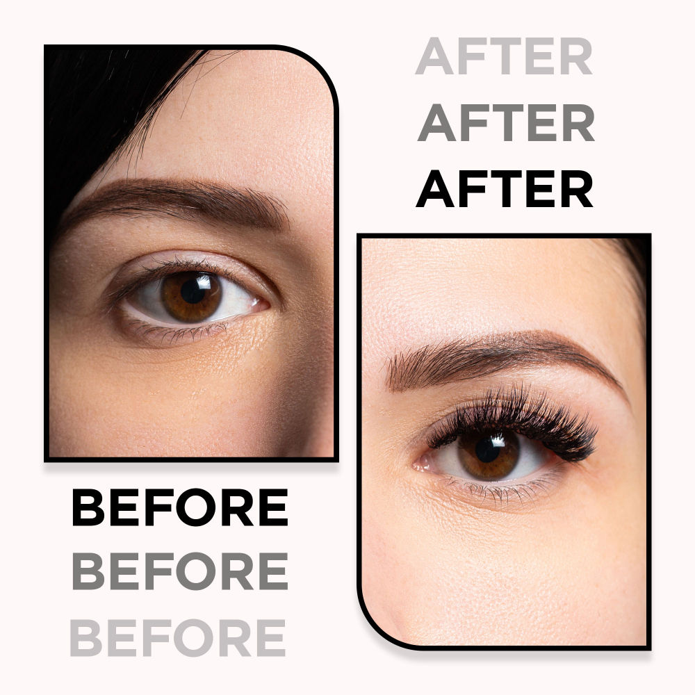 Boldgaze Waterproof Mascara for High Volume, Smudge-Proof & Highly Pigmented Very Black