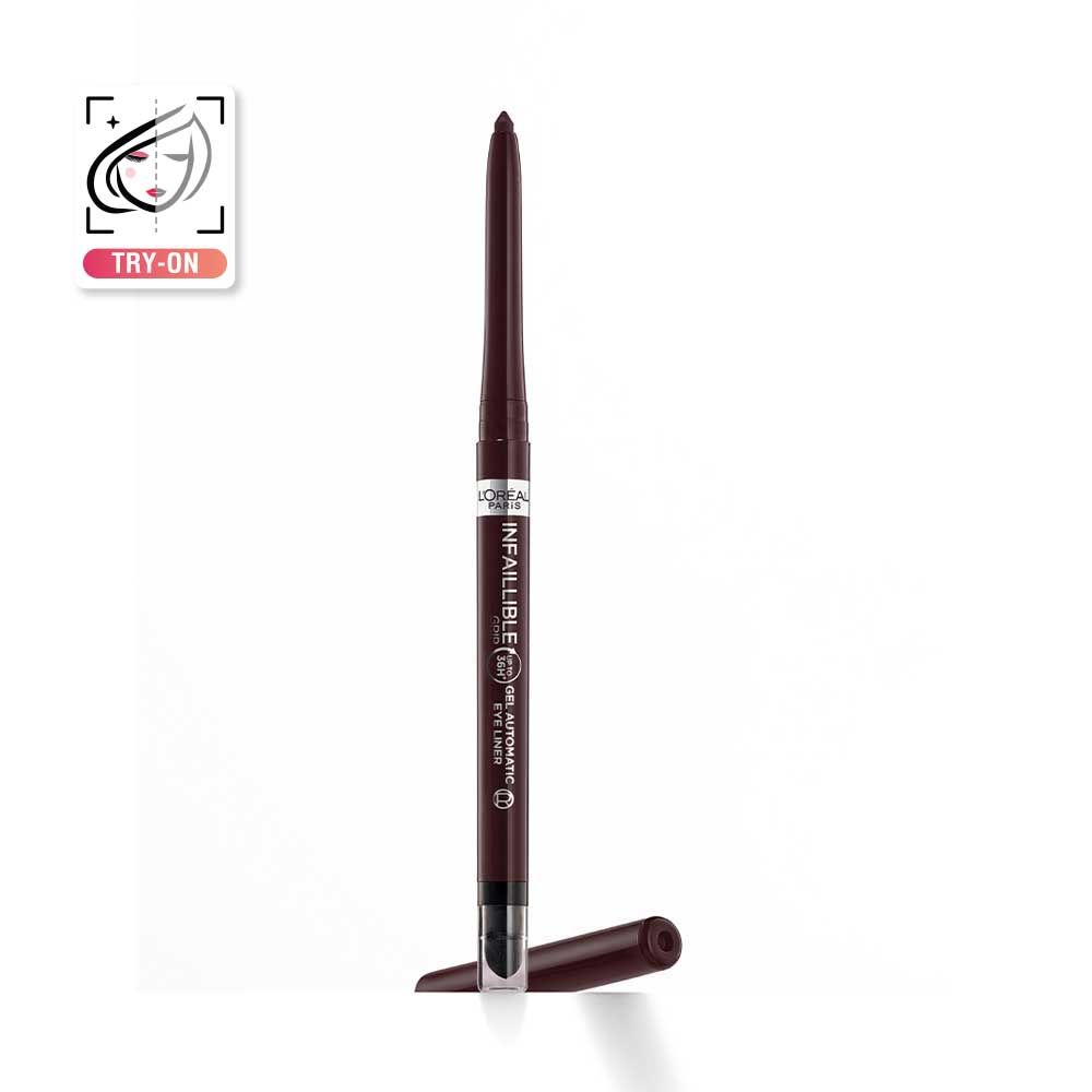 Infaillible Grip Upto 36H Gel Automatic Eye Liner - 004 Brown Denim
