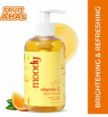 Vitamin C Body Wash With Fruit AHA's Grapefruit for Brighter Cleansed Skin Sulphate Free