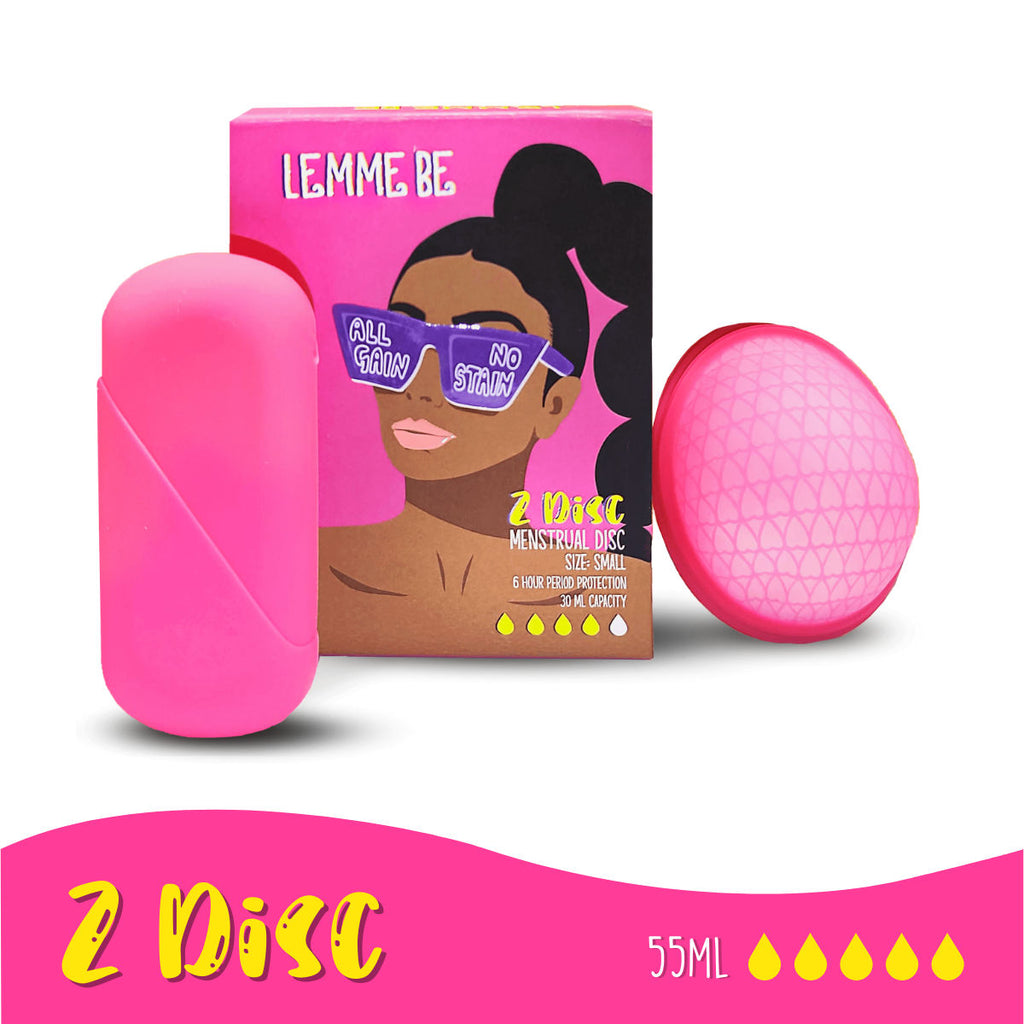 Reusable Menstrual Disc - Medium SizeZ Disc - 100% Medical Grade Silicone