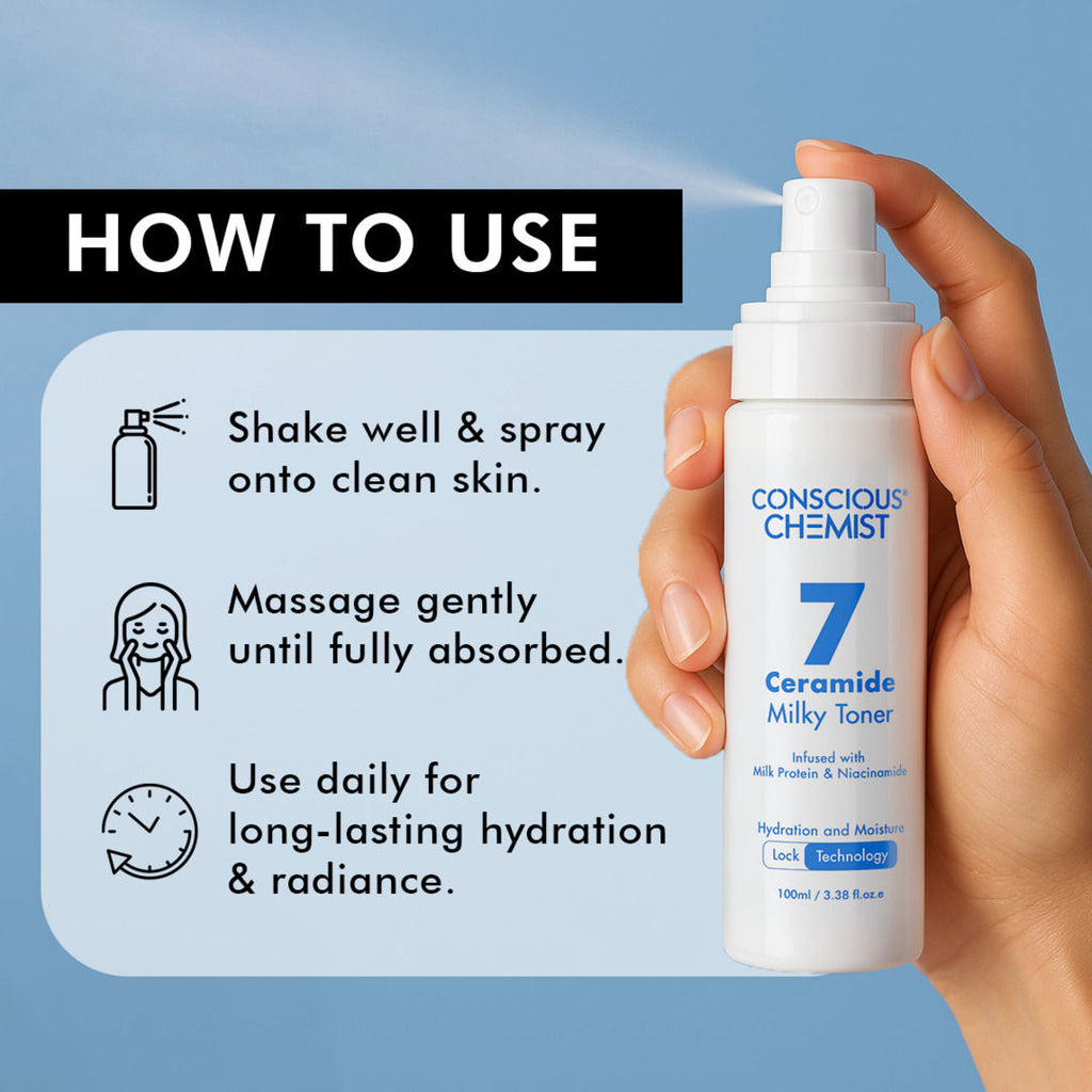 7 Ceramide Infused Milky Toner With Milk Protein & Niacinamide
