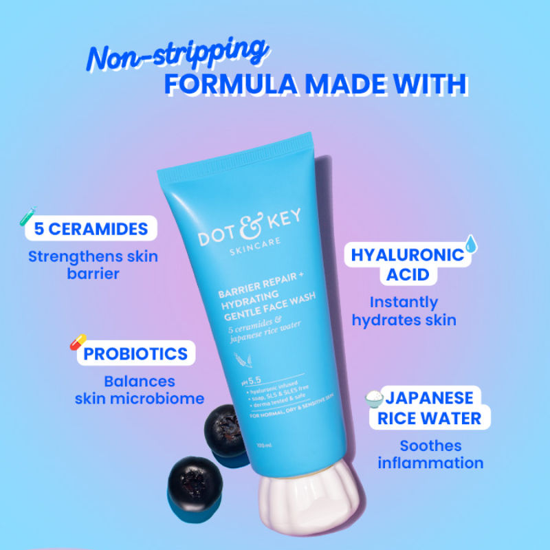 Barrier Repair + Hydrating Gentle Face Wash