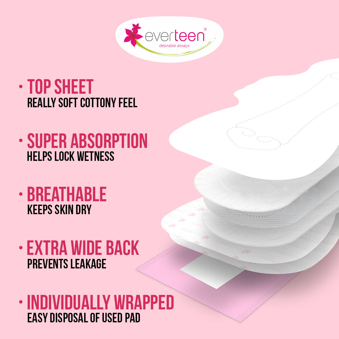 Period Care Xxl Soft Sanitary Pads Neem Safflower Heavy Flow, Rash-Free
