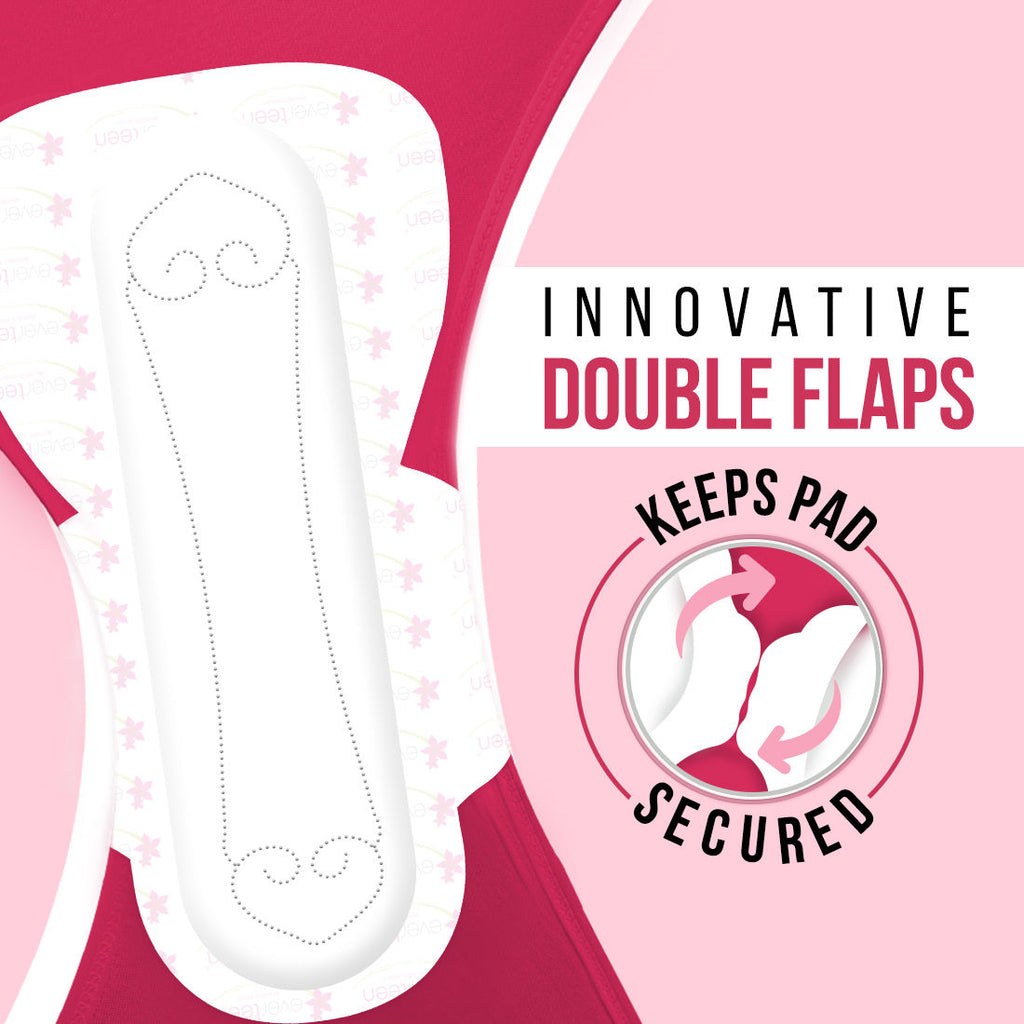 Period Care Xxl Soft Sanitary Pads Neem Safflower Heavy Flow, Rash-Free