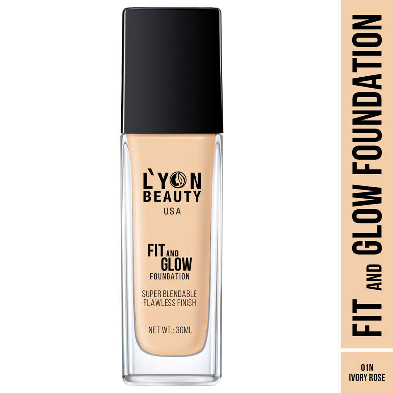 Fit & Glow Foundation - Ivory Rose 01