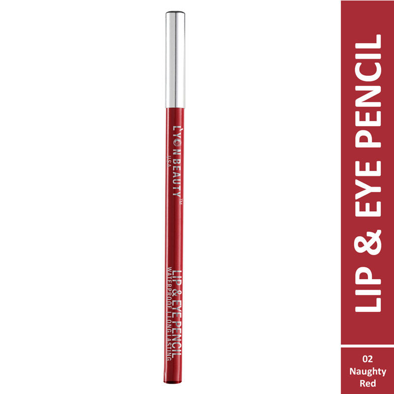 Lip & Eye Pencil - Naughty Red 02