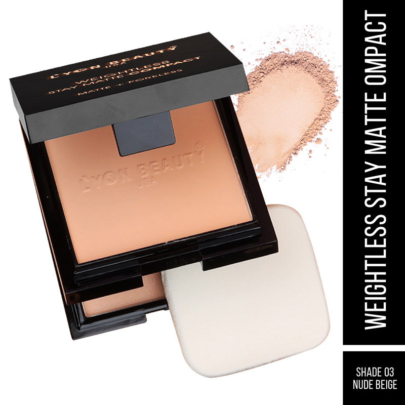 Weightless Stay Matte Compact - Nude Beige 03