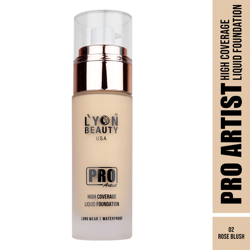 Pro Artist High Coverage Foundation - Rose Blush 02