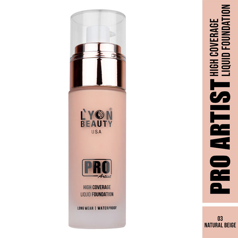 Pro Artist High Coverage Foundation - Natural Beige 03